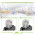 AC 12V Electromagnetic Power Relay HH52P JQX-13FL 62PL Coil 8 Pin 10A DPDT LED Indicator with Plug-in Terminal Socket and DIN Slotted aluminum Rai...