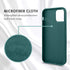 iPhone 12 Case, Phone Case iPhone 12 Pro, Slim Silicone Protective Kickstand Ring Holder Soft Rubber Hybrid Hard Bumper Shockproof Protection with...