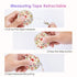Tape Measure Body Measuring Tape ?Colour Printed Small Retractable Soft Tape Measure for Sewing Cloth Fabric Body Measurements?Leather Mini Body T...
