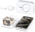Magnetic Wireless Charger for iPhone: 3 in 1 Travel Charging Station for Apple Devices for iPhone 15 14 13 12 Pro Max Plus - Foldable Charging Pad...