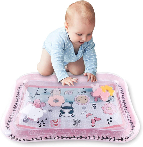 The Peanutshell Tummy Time Water Play Mat for Babies, Inflatable Sensory Developmental Toy, Newborn & Infant Baby Toys 0-6 Months, New Born Baby E...