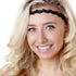 Hipsy Women's Adjustable NO SLIP Bling Glitter Headband Mixed Pack (Multiple Colors Sparkling Jewels 5pk)...