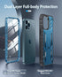 FNTCASE for iPhone 12-Pro-Max Phone Case: Military Grade Drop Proof Protection Mobile Cover with Kickstand | Matte Textured Rugged Shockproof TPU ...