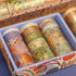 YUBBAEX Splendid Gold Washi Tape Set Embroidery Pattern Foil Decorative Tapes for Arts, DIY Crafts, Journal Supplies, Planners, Scrapbook, Card/Gi...