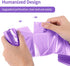 Small Trash Bags 1.2-Gallon: Bathroom Trash Bags 4.5L Small Garbage Bags for Bathroom Bedroom Office - (Purple, 120 Counts)...