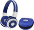 SIMOLIO Kids Headphones Bluetooth for Boys, Built-in Microphone and Share Port, Safe 75dB,85dB,94dB Volume Limited, Foldable and Adjustable, Wirel...