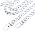 Waydress Replacement Purse Chain Strap Flat Iron Bag Chains Shoulder Straps Purse Link, with Metal Slide Hook Buckles for DIY Handbags Craft, 47.2...