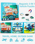 Magnetic Puzzles for Kids 2-4, Travel Puzzles Games for Kids Ages 3-5, Jigsaw Puzzle Book Activities Toy for Kids Boys Girls Ages 3 4 5 in Car, Le...