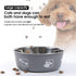 Stainless Steel Dog Bowl Non Slip,Dog Food Water Bowls Dishwasher Safe,Dog Food Water Bowls Reusable Insulated Stainless Steel Food Bowls No Slip ...