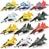 12 Pcs Pull Back Airplane Toys for toddlers 1-3, Boys Plane Playset,FighterToys, Gifts for Toddler Kids 1+ Years Old, Kids Presents Toys...