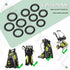 SPX3000-ORING SPX3000 Pressure Washer Replacement O-Rings for Sun Joe SPX4001/SPX3001/SPX3500/SPX3501/SPX4000 Electric Pressure Washers (5pcs Smal...