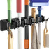 Lifewit Mop and Broom Holder Wall Mount, Anti-Slip Broom Hanger for Kitchen Organization, Heavy Duty Cleaning Supplies Organizer, Easy Install Too...