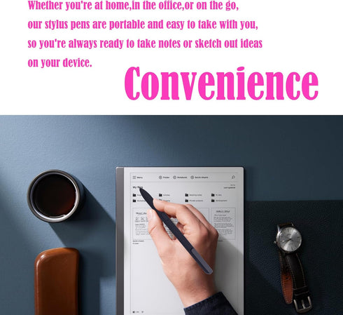 Stylus Pen for Remarkable 2,Replacement Pen for Remarkable 2 Tablet,EMR Stylus with Palm Rejection,Compatible Remarkable 1,4096 Pressure Levels,in...