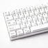 135 Keys White Japanese Keycaps, Minimalist Style Cherry Profile Key Caps, PBT Dye Sublimation Customized Keycaps Set Compatible with Cherry MX Sw...
