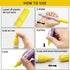 Overseas Paint Markers Pens, Painting Marker on Almost Anything Quick Dry and Permanent, Oil-Based Paint-Marker Pen Set for Rocks, Wood, Fabric, P...