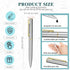 Teling 72 Pcs Small Ballpoint Pen Mini Pens Bulk 4 Inch Short Small Pens Tiny Pen Ink Ballpoint Pens for Notebook Pockets Signature Notepads Schoo...