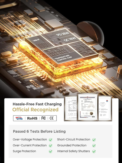 Car Charger USB C, 54W Super Fast Car Charger Adapter, LISEN All-Metal Cigarette Lighter Adapter, Dual Port PD 36W/12V USB C Car Charger Plug for ...