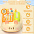 WXX Baby Phone Toy with Piano Music Game Children Pretend Phone,Cartoon Rabbit Styling Kids Cell Phone Toy with Light Parent-Child Interactive Gam...