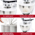 K45SS Mixers Bowl Covers for Kitchenaid Tilt-Head Stand Mixer 4.5-5 Quart, Splashproof Bowl Lid....