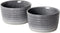 UNICASA Ramekin Set of 2, 8 oz Creme Brulee Ramekins, Oven Safe Baking Set for Custard, Pudding, Souffle Cups, Reactive Gray...