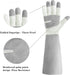 HANDLANDY Long Garden Gloves Thorn Proof for Women & Men, Rose Pruning Gauntlet Gloves, Best Protection Tool for Gardener...