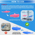 6pcs Shark Humidifier Cleaner Shark Fish Tank Cleaner for Drop, Droplet, Adorable, Warm & Cool Mist Humidifiers, Fish Tank...