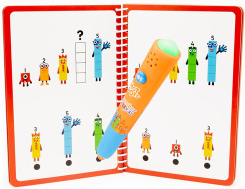 Educational Insights Hot Dots Numberblocks Workbook Numbers 1-10 with Interactive Pen, 75+ Activities, Gift for Kids Ages 4+...