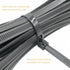 Zip Ties (Black, 10 Inch)...