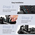 SmallRig Camera Top Handle Grip, DSLR Cage Handle with Cold Shoe Mount for Camera Rig - 1638...