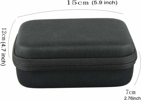 Carrying Case Protective Bag with Water Resistant EVA Compatible with Gopro Hero 12 11 9 8 7 6 5/AKASO EK7000/Brave 4 5 6 7/V50 Elite/Dragon Touch...