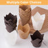 200PCS Cupcake Liners, Disposable Natural Unbleached Parchment Paper Muffin Liners for Baking Cup, Christmas, Party, Birthday...