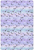 Fitted Crib Sheets for Boys Girls, Bats on The Starry Sky Soft Breathable Mattress Cover for Standard Crib & Toddler Bed Mattress, 52 * 28 in....
