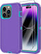 Annymall for iPhone 14 Pro Case with 2 Screen Protector, Heavy Duty Drop Protection Shockproof Full Body 3-Layer Military Rugged Durable Protectiv...