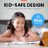 Helix Air Jammers Kids Bluetooth Air Conduction Open Ear Headphones...