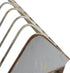 Creative Co-Op Rustic Farmhouse Metal Dish Rack with 18 Slots, Zinc Finish...