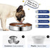 Slow Feeder Dog Bowls 304 Stainless Steel, 2 Cups Metal Food Bowls, Water Bowl for Small & Medium Sized Dogs, Fun Bloat Stop Pet Fast Eaters...