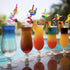 24PC Beach Pool Drinking Straws,Pool Party Favors for Kids Summer Birthday Party Supplies Fun and Silly Straws Summer Pool Party Decorations with ...