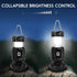 2024 Upgrade Solar Powered Camping Lantern with Fan - Stay cool and well-lit during outdoor adventures with This versatile lantern featuring a bui...
