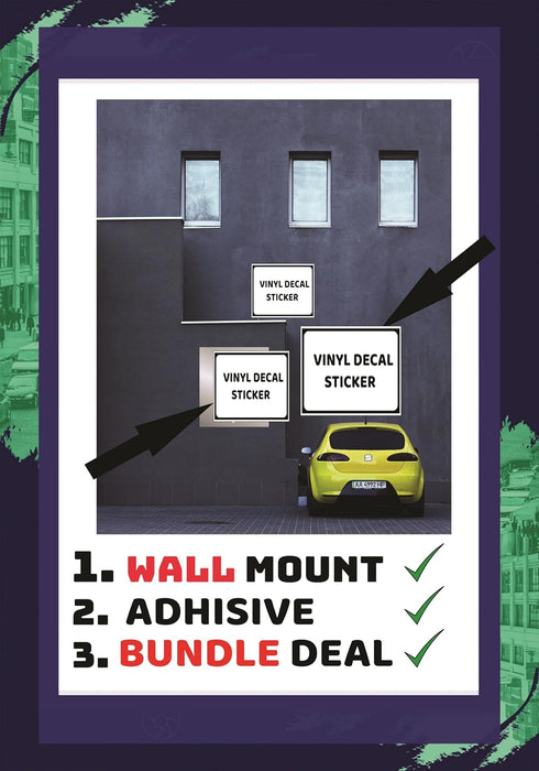 Vinyl Stickers - Bundle - Safety and Warning & Warehouse Signs Stickers - Caution - Moving and Rotating Equipment Hazard - 3 Pack (3.5" x 5")...
