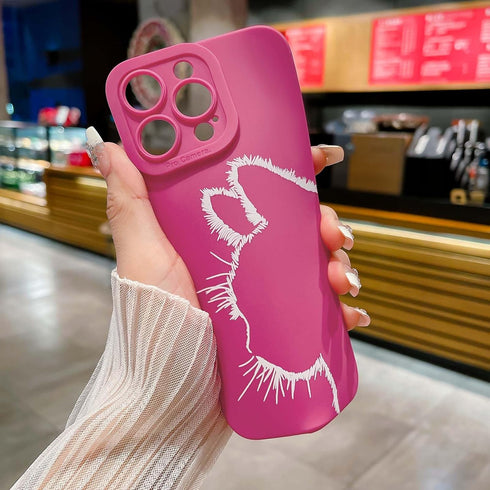 MGQILING Compatible with iPhone 13 Pro Max Case, Cute Cat Pattern Phone Case, Funny Oil Painting Design for Women Girls Soft TPU Shockproof Full C...