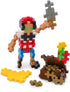 PLUS PLUS - Pirate - 70 Piece, Construction Building Stem/Steam Toy, Interlocking Mini Puzzle Blocks for Kids, Mini Maker Tube...