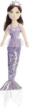 Aurora® Enchanting Sea Sparkles™ Tutu Sparkles™ Iris Stuffed Doll - Imaginative Play - Magical Companions - Purple 18 Inches...