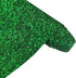 Solid Color Chunky Glitter Faux Leather Roll 12 x 53 Inch Sparkle Synthetic Sewing Fabric for Hair Bows Jewlery Making DIY Accessories (Green)...