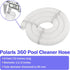 Pool Cleaner Hose 9-100-3102 6-Ft Replacement Polaris 360 Hose Pool Cleaner Pressure-side Cleaner 1-1/2" Diameter...