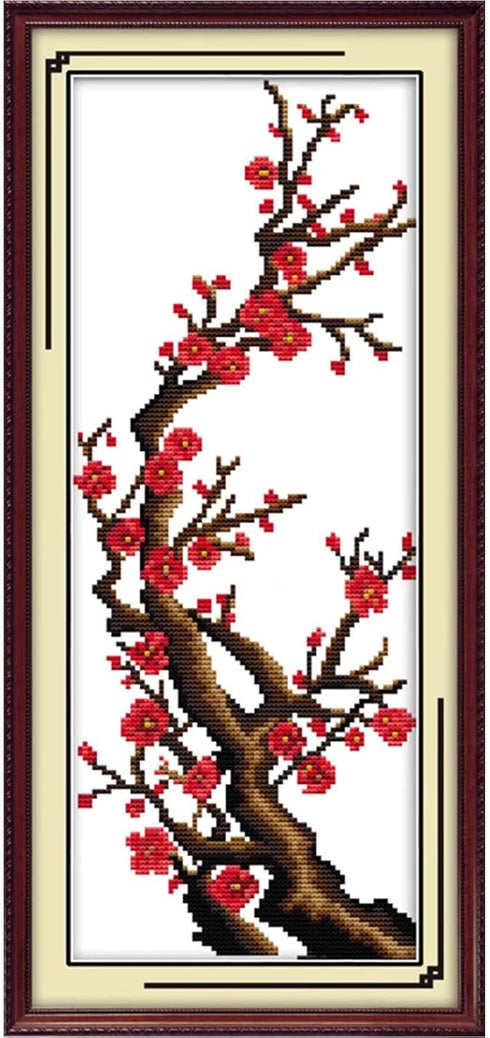 ITSTITCH Stamped Cross Stitch Kits for Beginners Full Range of Cross Stitching Preprinted Pattern for Kids or Adults, 11CT DIY Embroidery Needlepo...