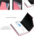 Padike Business Card Holder, PU Leather & Stainless Steel Multi Card Case for Men & Women, Name Card Holder, Credit Card Wallet, ID Case/Holder wi...