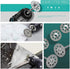 Cutting Wheels Set Rotary Tool Accessories, 10pcs Resin Cutting Off Wheels, 10psc Diamond Cutting Disc with Mandrels, 6pcs HSS Circular Saw Blades...