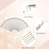 1000 Pieces Jewelry Making Silver Gold 16mm 20mm 25mm 30mm Ball Head Pins Needles Brass Long Craft Head Pins for Jewelry Making Bracelet Earring (...