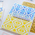 PINKFRESH STUDIO PINKFRESH Stencil A2, Geo Tiles Layering...