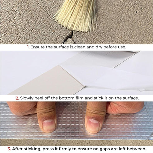 Butyl Waterproof Tape 2" x 16.4',Outdoor Leakproof Tape for Plastic and Metal Repair,RV Repair,Window and Boat Sealing,Silicone,Glass and EDPM Roo...